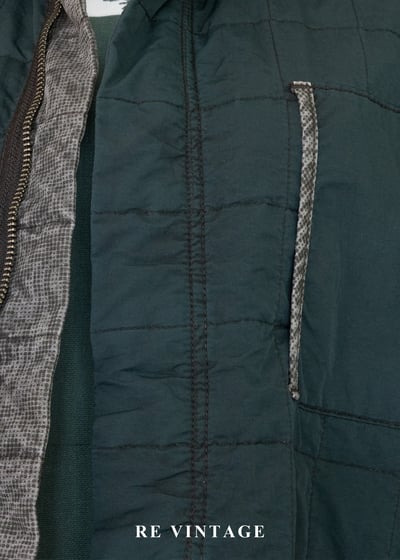 重磅水洗迷幻格紋硬挺夾克23