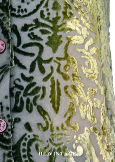 古典異國燒絨圖騰背心7