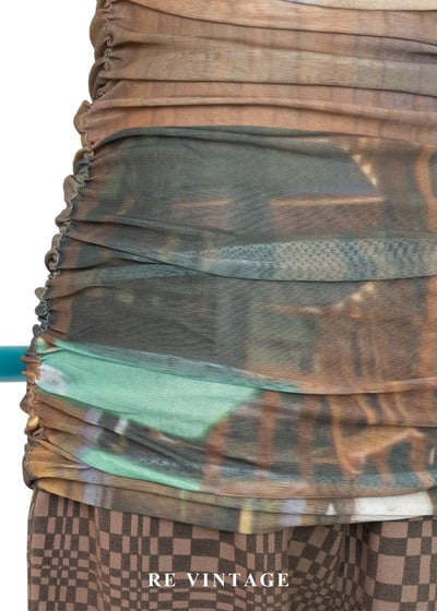 城市幻燈片繞頸長版背心12