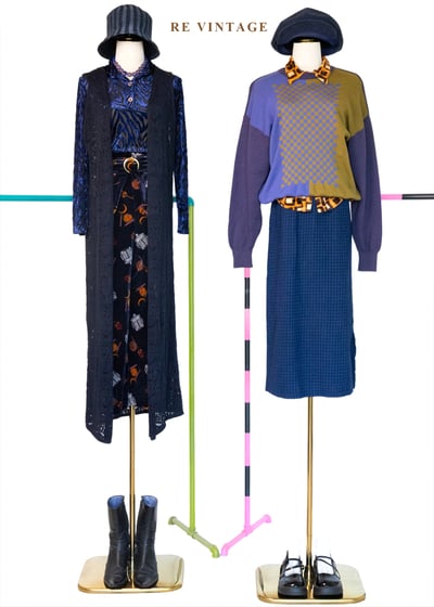 美少女戰士的魔法深藍絨布長褲（23-30"）2