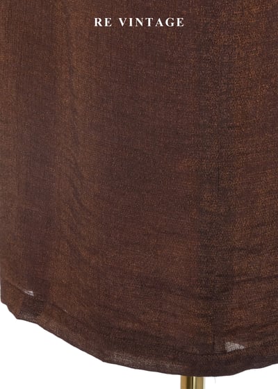 金沙巧克力色細肩帶洋裝6