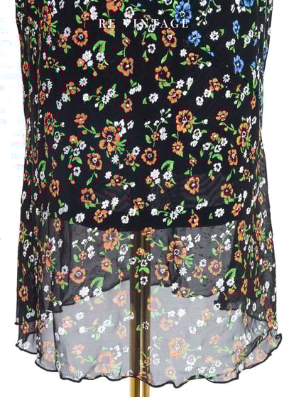 Bloom in Haze 色彩斑斕碎花洋裝8