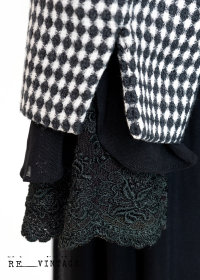 撲克牌方塊短版西裝外套4