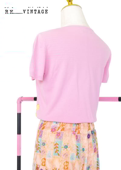 你是小花三朵小花薄款針織上衣6