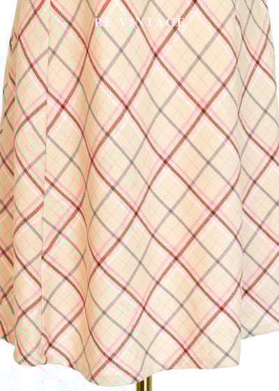 香草奶油草莓糖霜毛呢洋裝7