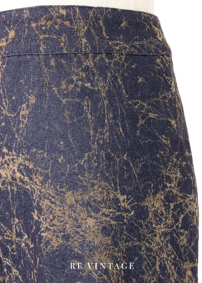 Midnight Lightning 夜晚金色裂紋長褲（27"）7