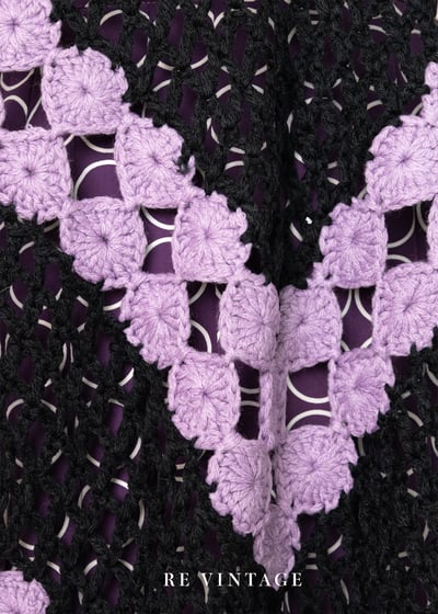 Bellflower 雙色針織斗篷6