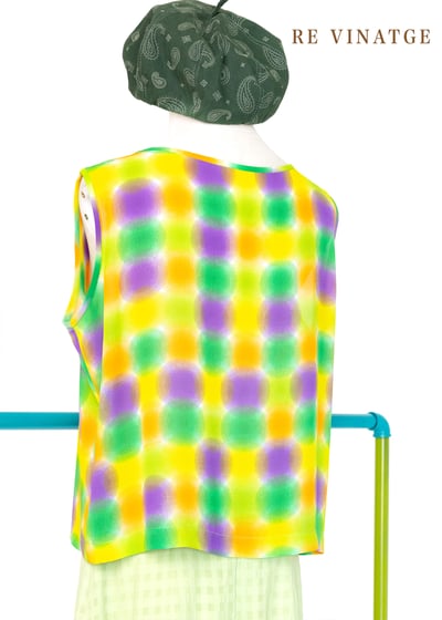 霓虹燈閃閃雪紡背心5