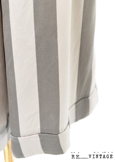 『法國寶物』全絲質線條五分短褲7