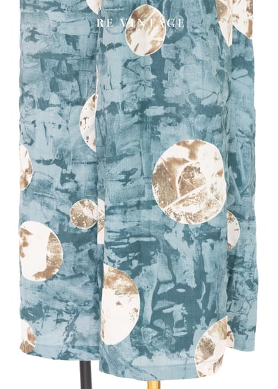 斑駁月球高腰寬版褲（28"）4