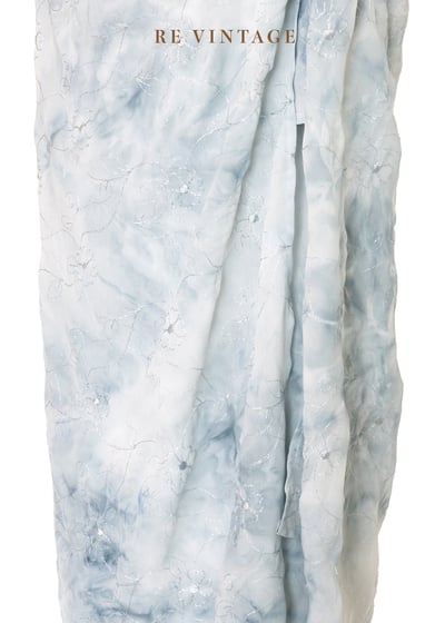 美國製 - 雲幕白花層層美裙（27-31"）4