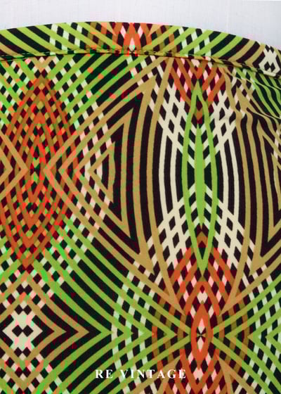 迷幻秩序幾何相撞短裙（27"）9