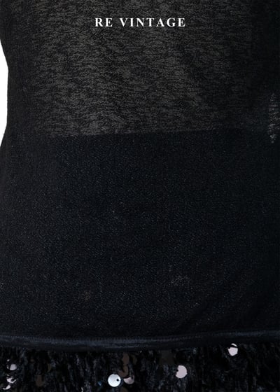 銀光微光脈絡黑系背心11