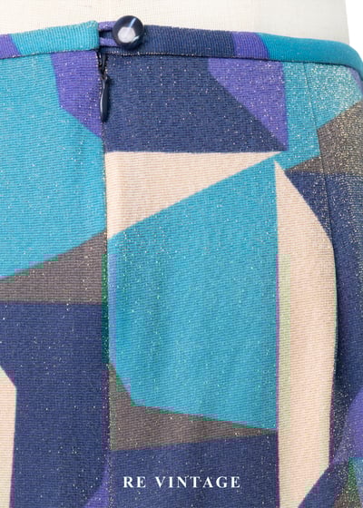 藍系碎片記憶及膝裙（25"）9