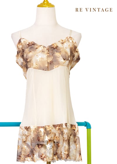 Fading Bloom花朵紗面小背心3