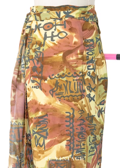 太陽信仰不規則比劃一片式美裙（26-27"）10