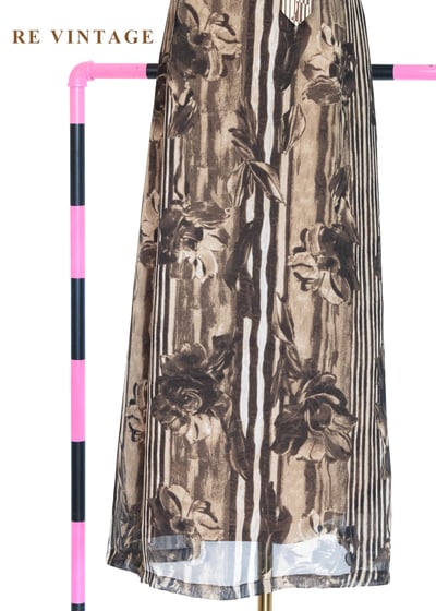 懷舊膠卷午後薔薇長洋裝9