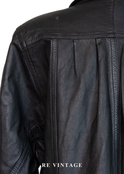 質感單品 - 高冷系大女子主義長版皮外套14