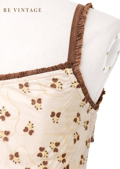 愛心蜜蜂花園細肩帶洋裝13