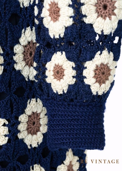 行走中的小花園織品長版外套/罩衫17