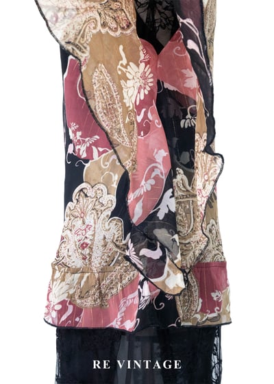 浮世漫遊 - 乾燥玫瑰色圖騰上衣9