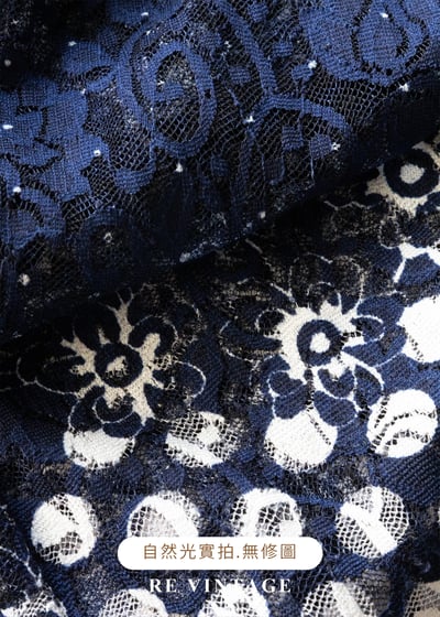 夜空繁星花藤交織蕾絲長洋裝18