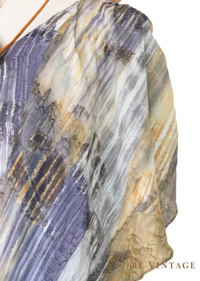 金與藍的潮汐之間短袖上衣7