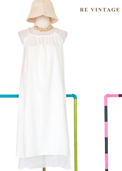 雪白公主編織領洋裝1