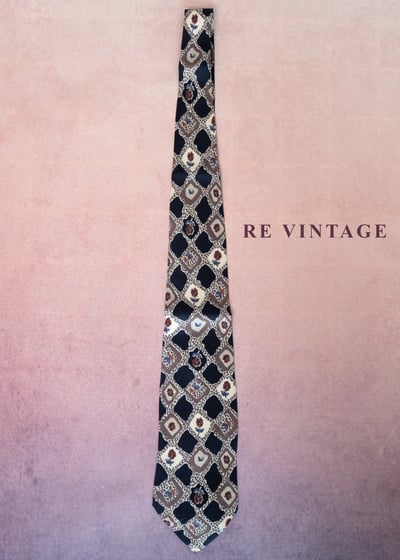 午夜花磚舊時光領帶5