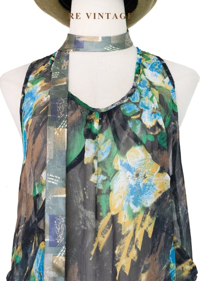 梵谷的秘密花園渲染迷你洋裝3