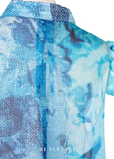 海霧與浪花的藍色旅程洋裝17