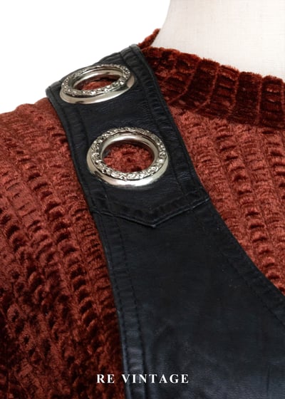 Cyber Punk 冷冽繆思皮革背心7