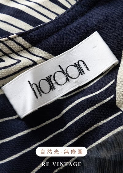 迷幻迴圈 - 深藍流動線條長洋裝16