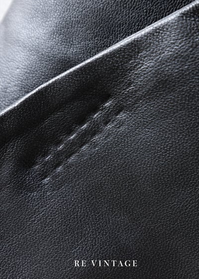 立體小花皮革美裙（26"）13