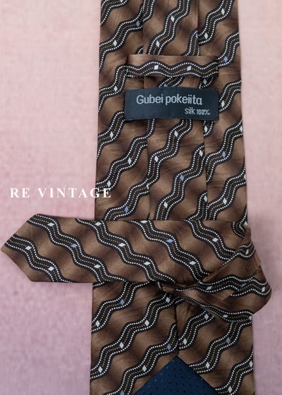 焦糖巧克力海浪領帶3