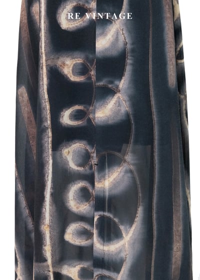 夜晚湖面聲波長裙（27-28"）4