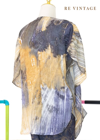 金與藍的潮汐之間短袖上衣12