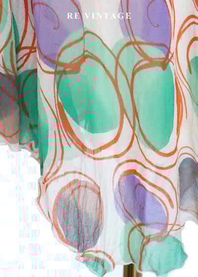 奇幻冒險 - 迷幻漩渦隨性塗鴉洋裝9