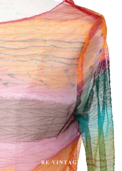 光的溫度-顏色呼吸網紗上衣11