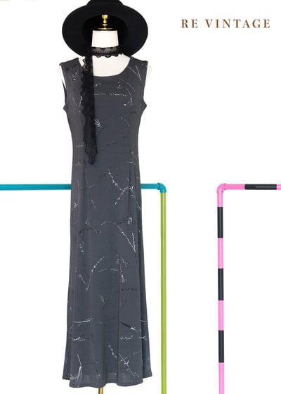 Star Trace 星跡布幕氣質長洋裝1