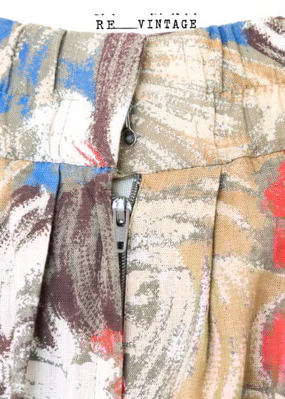 小畫家筆刷黃花紅花夏日裙裙9