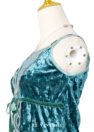 地中海晨曦 - 交錯肩帶絨布細肩帶背心7