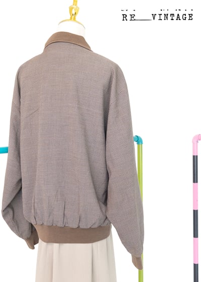 獨角獸摩卡小格紋夾克外套5