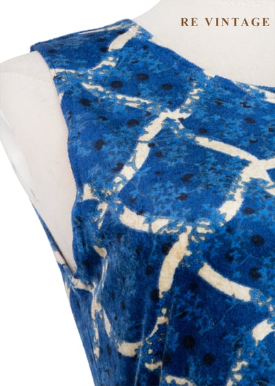 日本製 - 深海時間沖刷鱗片絨布洋裝5