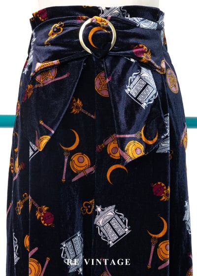 美少女戰士的魔法深藍絨布長褲（23-30"）3