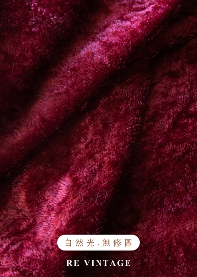 紅酒短絨火辣光澤長洋裝12