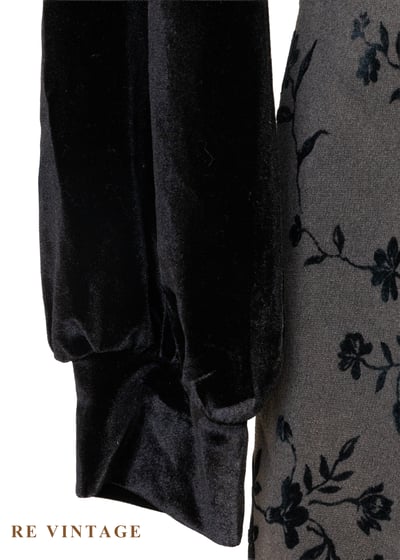 率性側腰綁繩黑絨短版上衣7