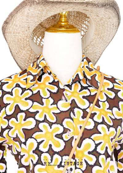 五葉黃花滿滿可愛襯衫6