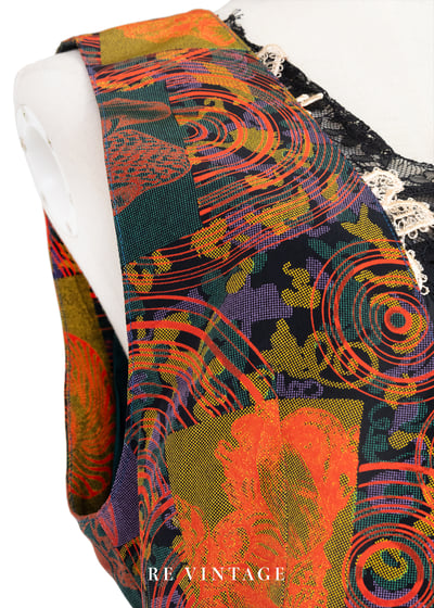 霓虹橘異象聲波迷宮背心6