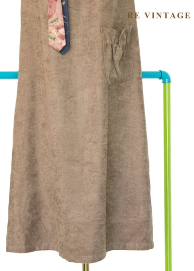 Sand Muse 抽繩花朵領口法式輕鬆洋裝8